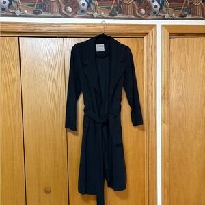 Everlane Black Trench Coat